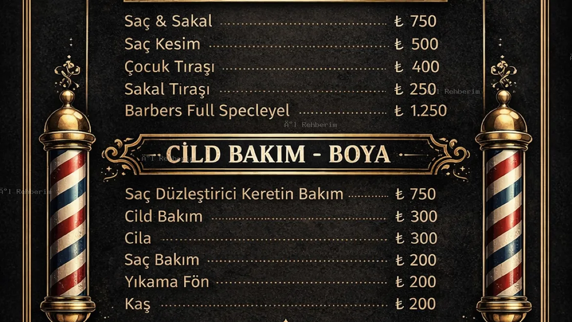 SALON BERBER’S BAHÇELİEVLER ERKEK KUAFÖRÜ Men's hairdresser
