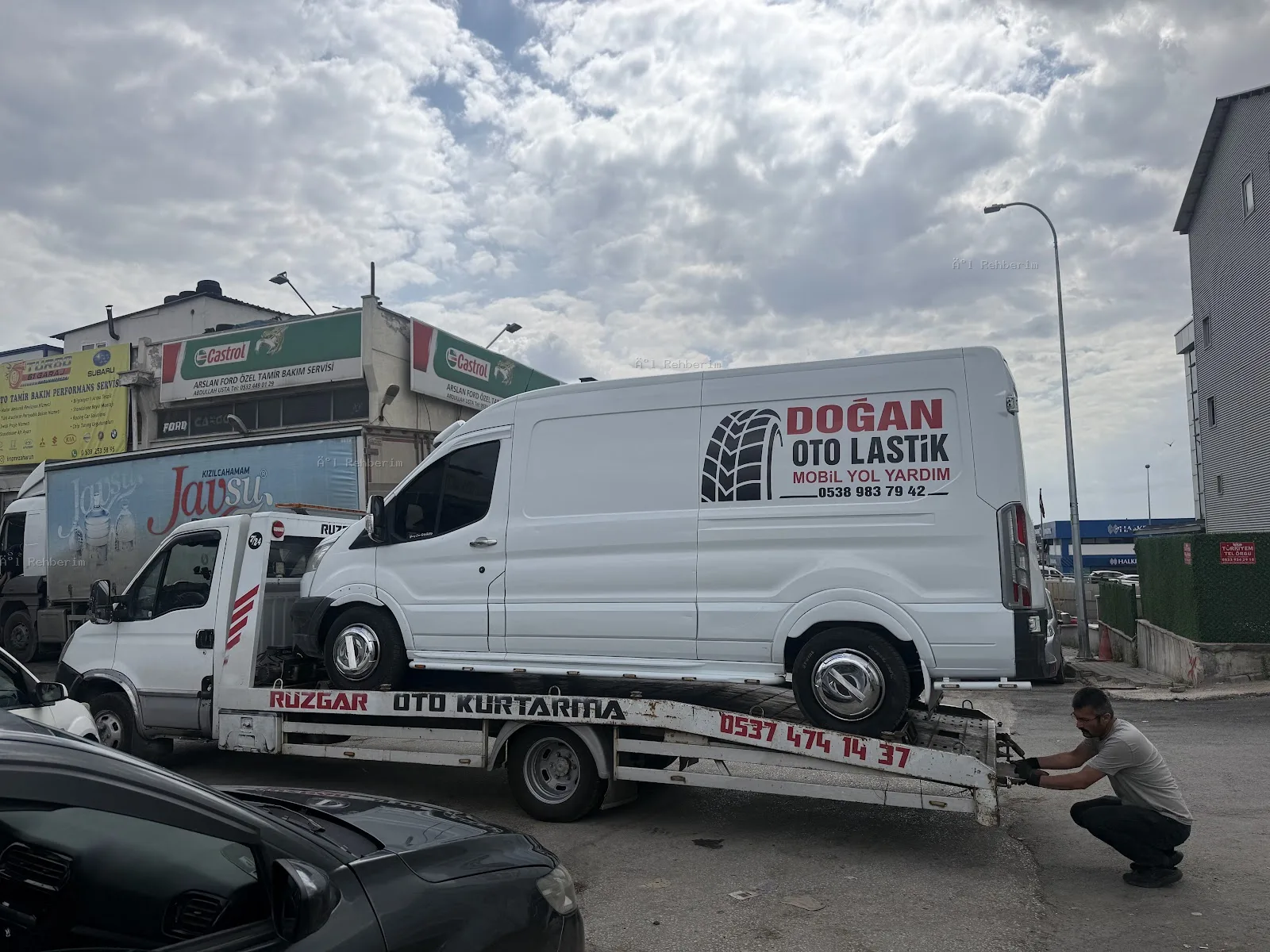 Rüzgar oto kurtarma yol yardım