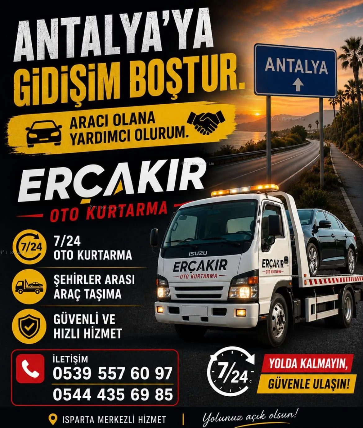 erçakır oto kurtarma