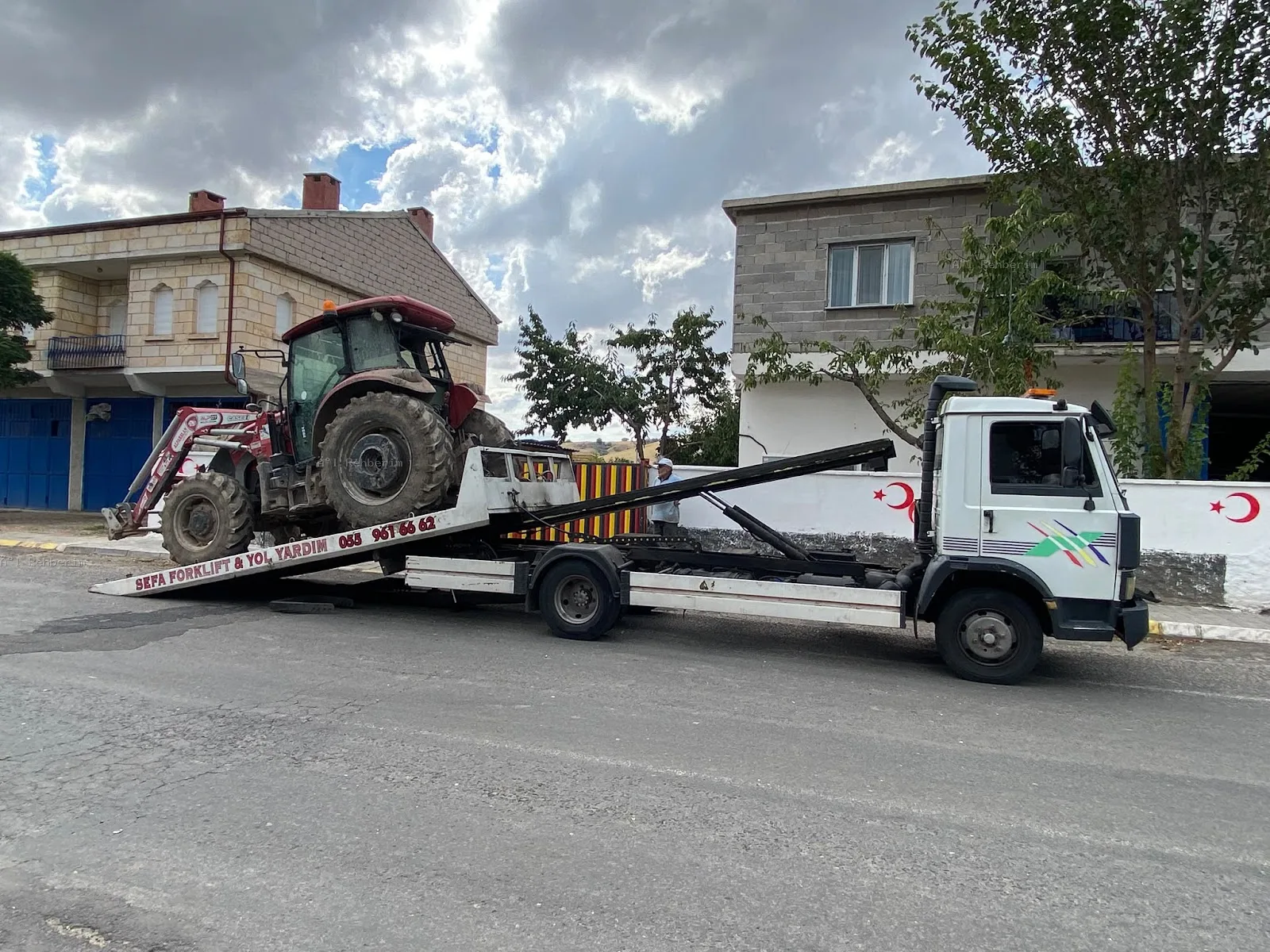 Sefa yol yardım forklift vinç
